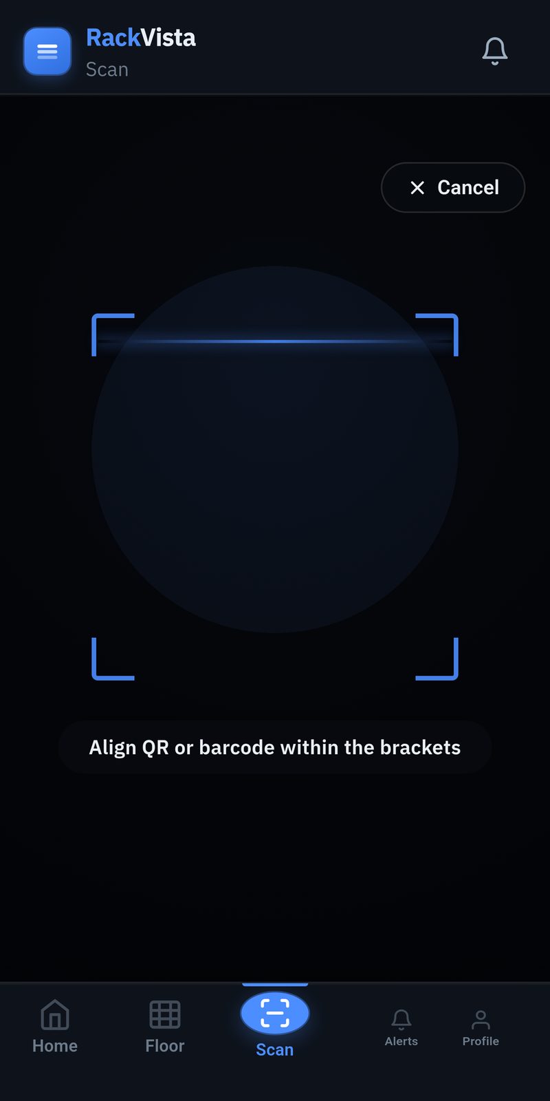 QR scan audit on mobile